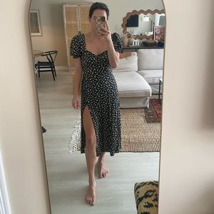 REFORMATION floral midi dress